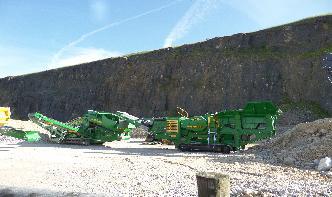driven track type used stone crush plant